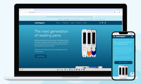 Award-Winning Reading Pen Experts Scanning Pens Unveil New Website